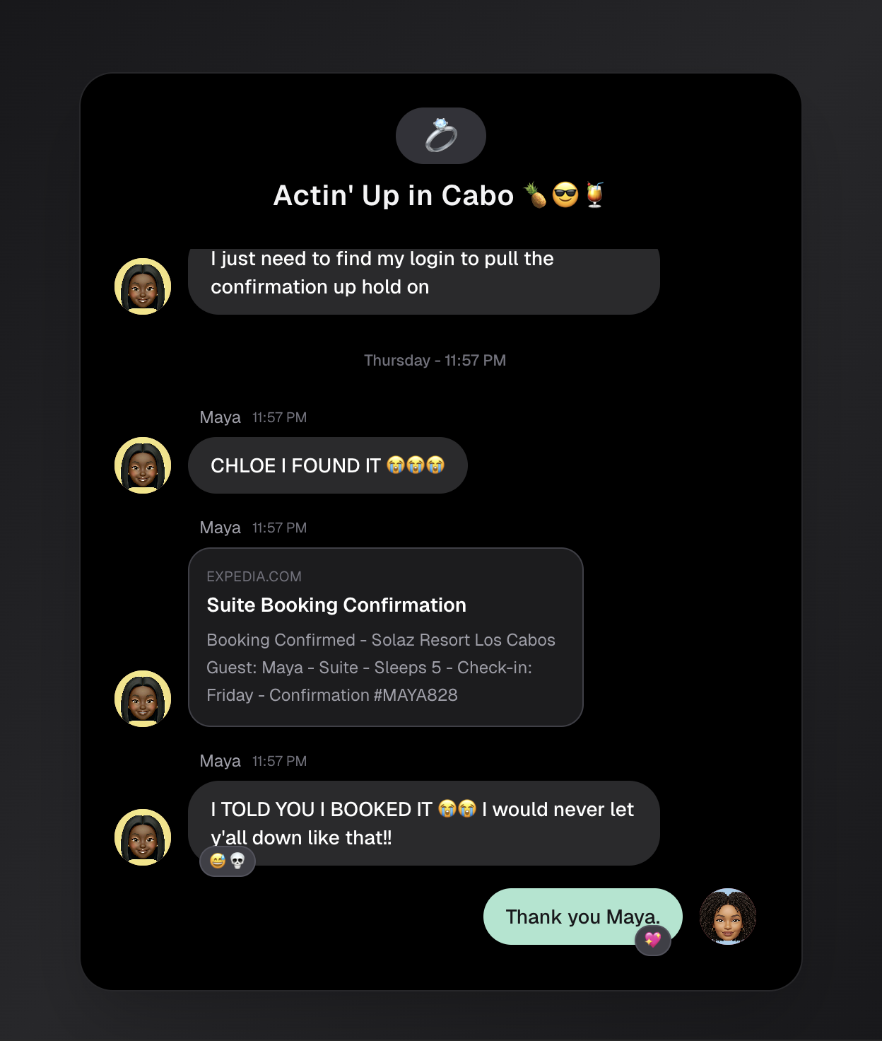 Group Chat Part 6